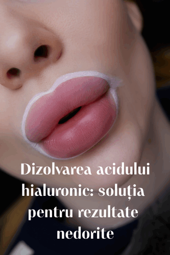 Dizolvarea acidului hialuronic: soluția pentru rezultate nedorite 31 Dizolvarea acidului hialuronic: