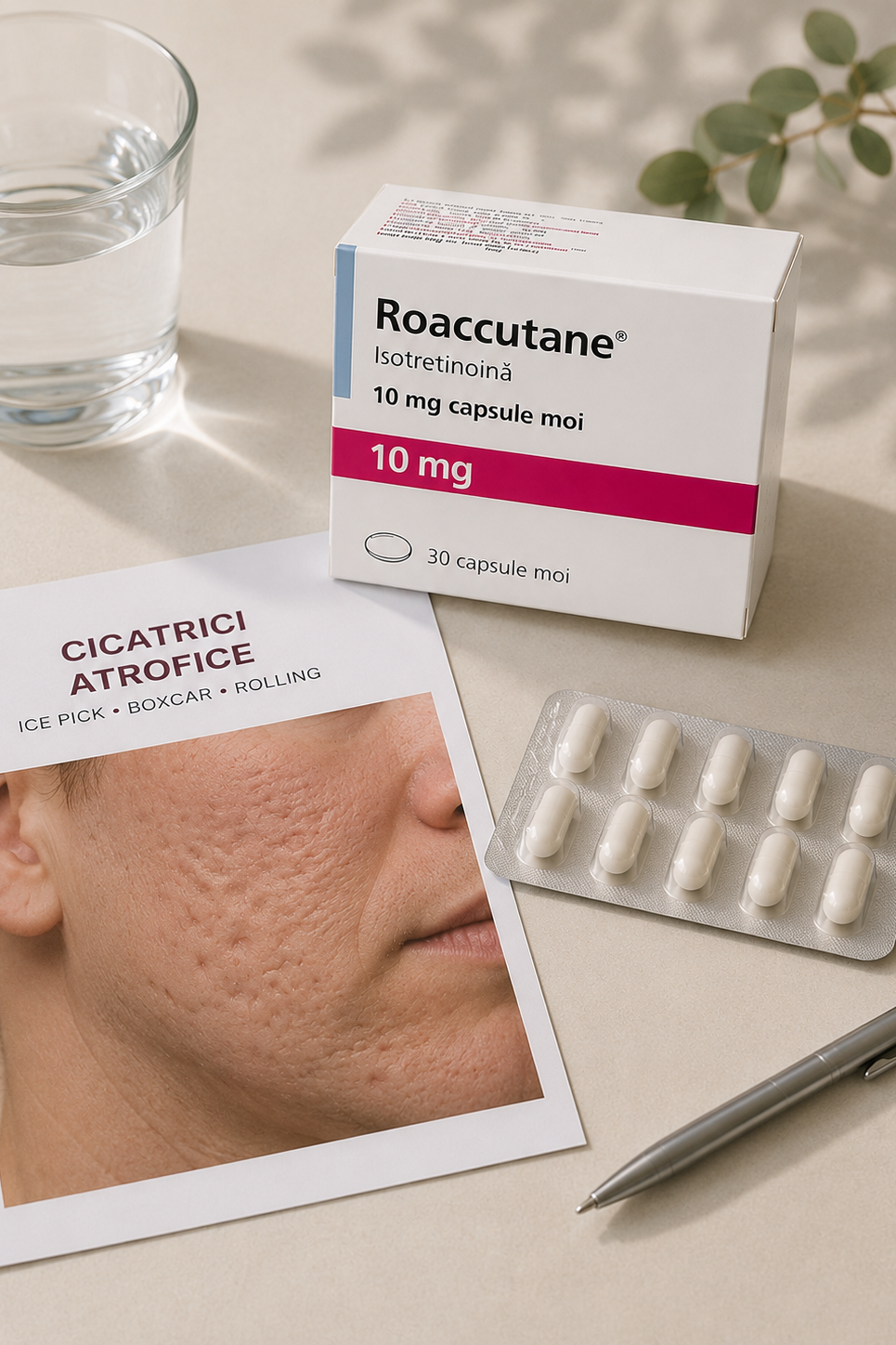 Roaccutane și cicatricile atrofice post-acneice: poate tratamentul să îmbunătățească aspectul acestora? 14 Roaccutane pentru cicatrici