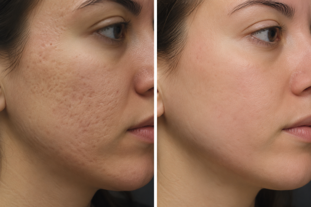 Roaccutane și cicatricile atrofice post-acneice: poate tratamentul să îmbunătățească aspectul acestora? 1 cicatrici atrofice post acneice