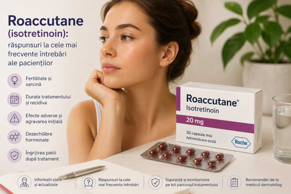 Roaccutane (isotretinoin): răspunsuri la cele mai frecvente întrebări ale pacienților 1 isotretinoin