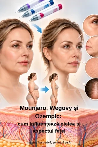 Mounjaro modificari ale feței